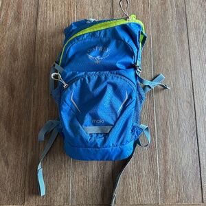 Osprey Moki Hydration Pack Blue Youth Hiking Backpack